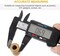 Digital Caliper Electronic Ruler Gauge Measuring Vernier DIY Handy Tool